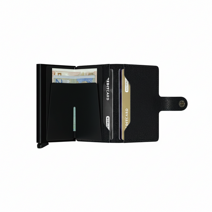 Secrid Mini Wallet Crisple Black