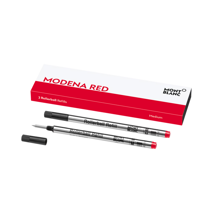 Montblanc Rollerball Refills Medium-Modena Red
