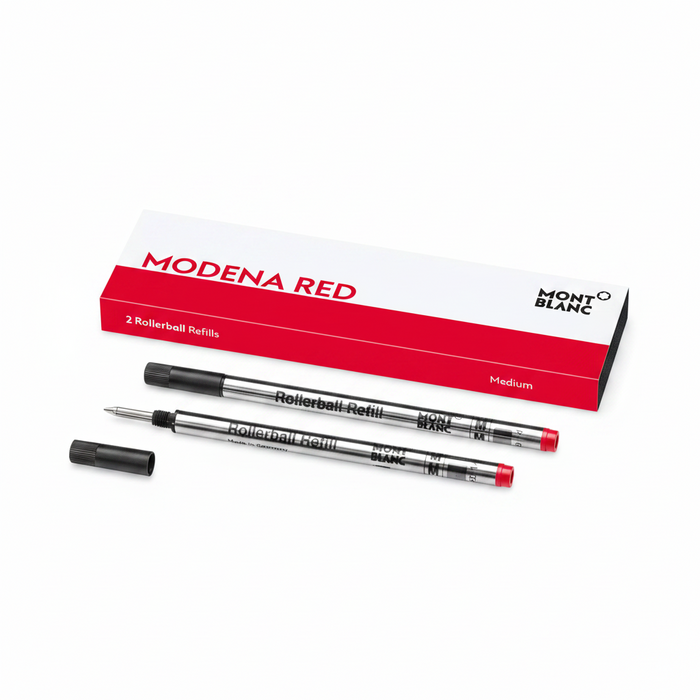 Montblanc Rollerball Refills Medium-Modena Red
