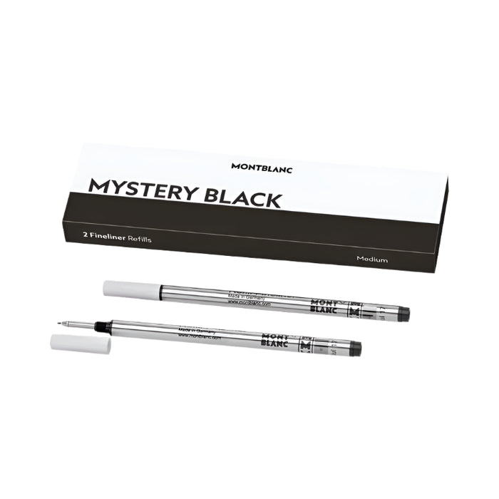 Montblanc Fineliner Refills Medium-Mystery Black
