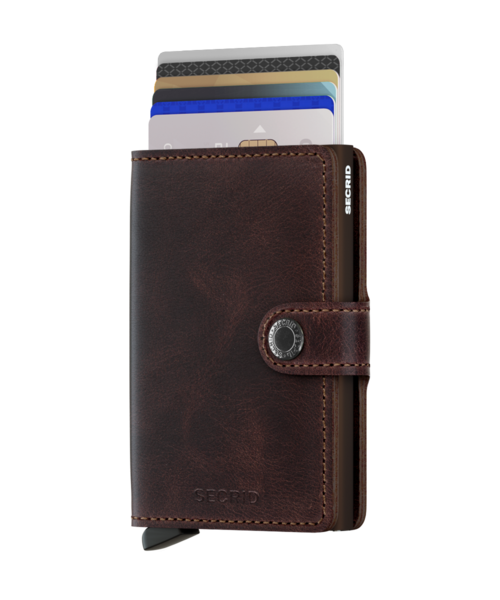 Secrid Mini Wallet Vintage Chocolate