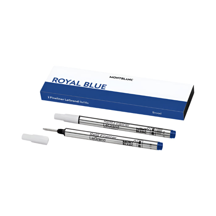 Montblanc Fineliner LeGrand Refills Broad, Royal Blue