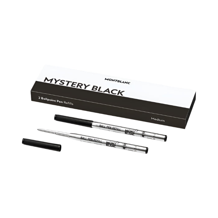Montblanc Ballpoint Pen Refill Fine-Mystery Black