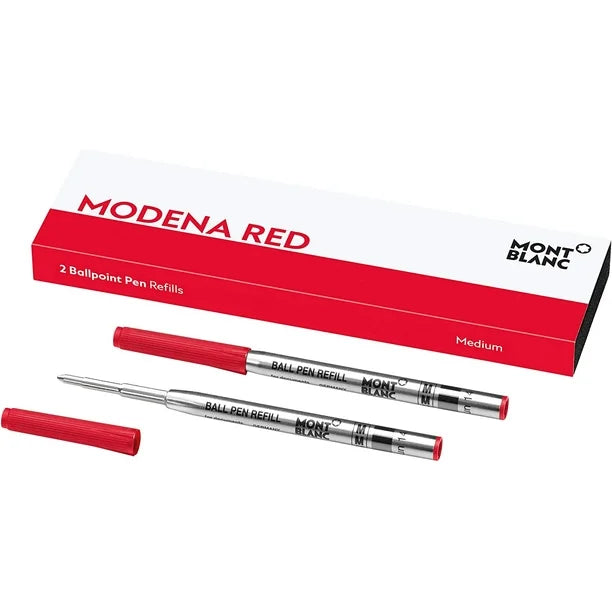 Montblanc Ballpoint Pen Refill Medium-Modena Red