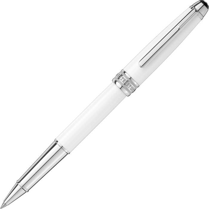 Montblanc Meisterstück 163 White Solitaire Classique Rollerball Pen