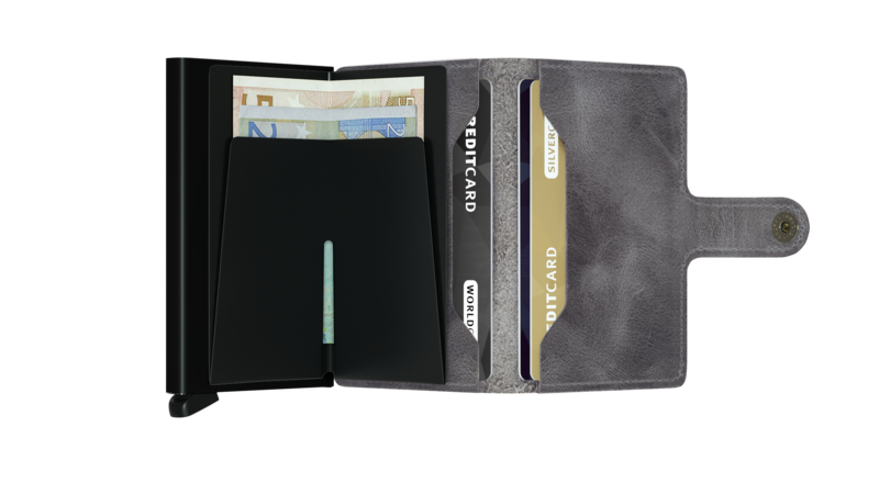 Secrid Mini Wallet Vintage Grey-Black
