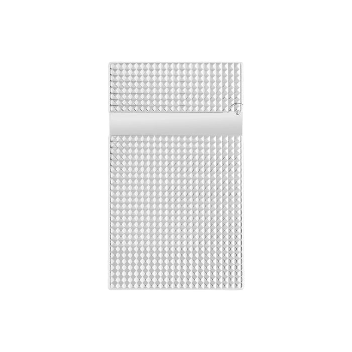 S.T. Dupont Ligne 2 Lighter-Silver Finish Diamond Head