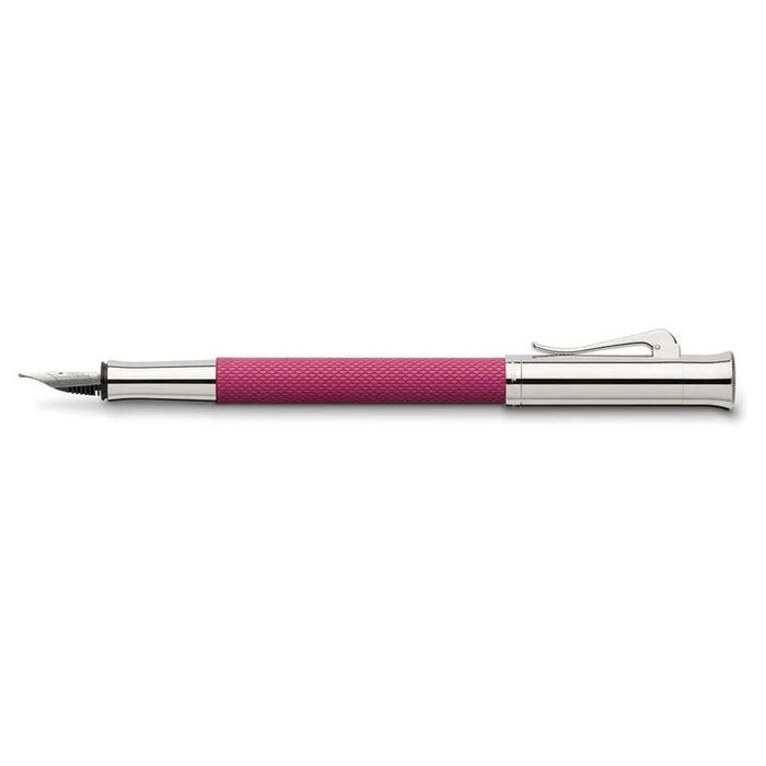 Graf von Faber-Castell Guilloche Fountain Pen-Electric Pink