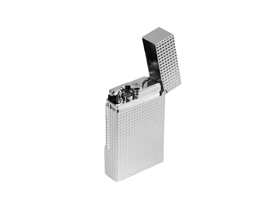 S.T. Dupont Le Grand Lighter-Palladium Diamond Head