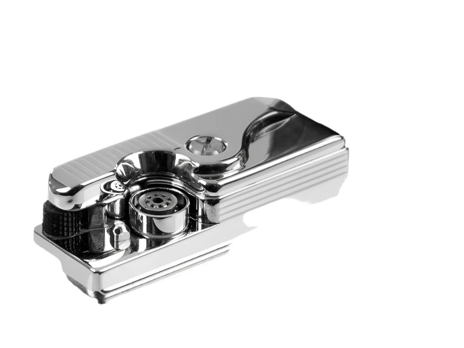S.T. Dupont Le Grand Lighter-Palladium Diamond Head