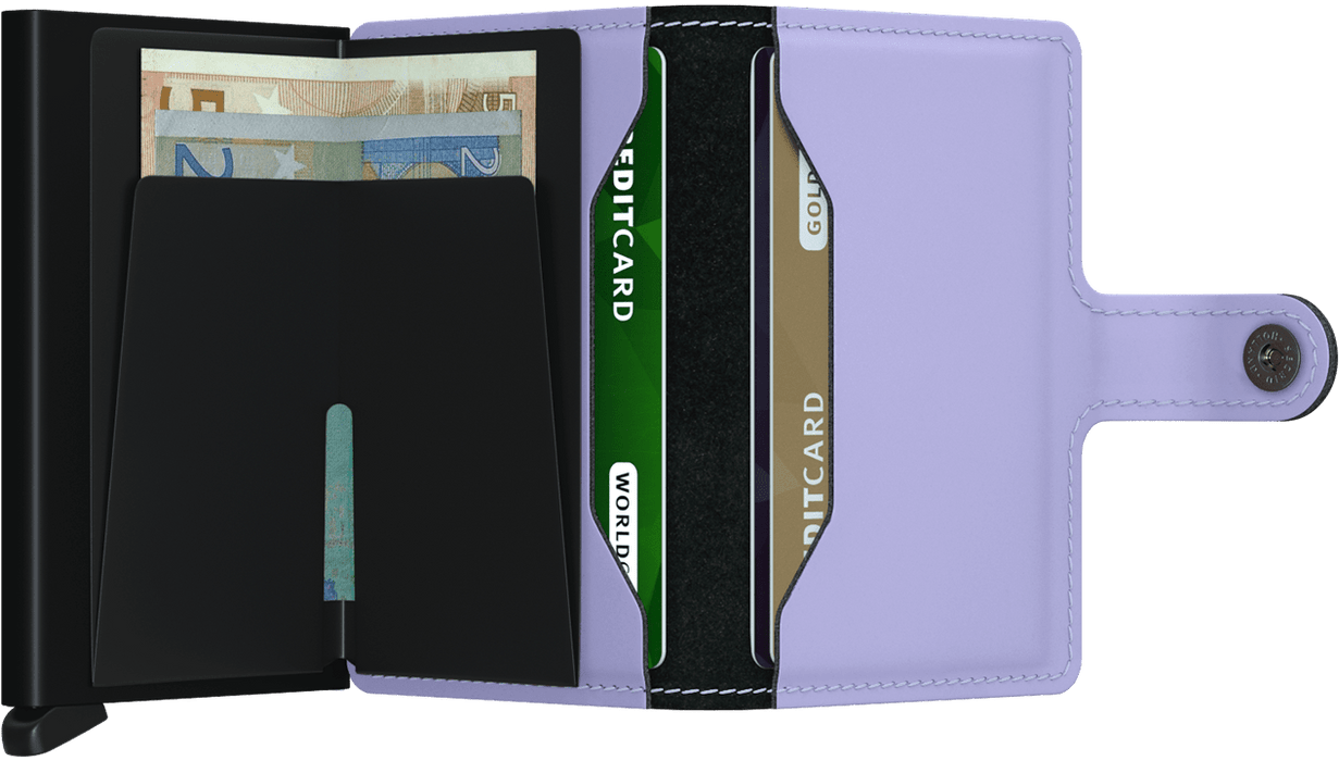 Secrid Mini Wallet Matte Lilac-Black