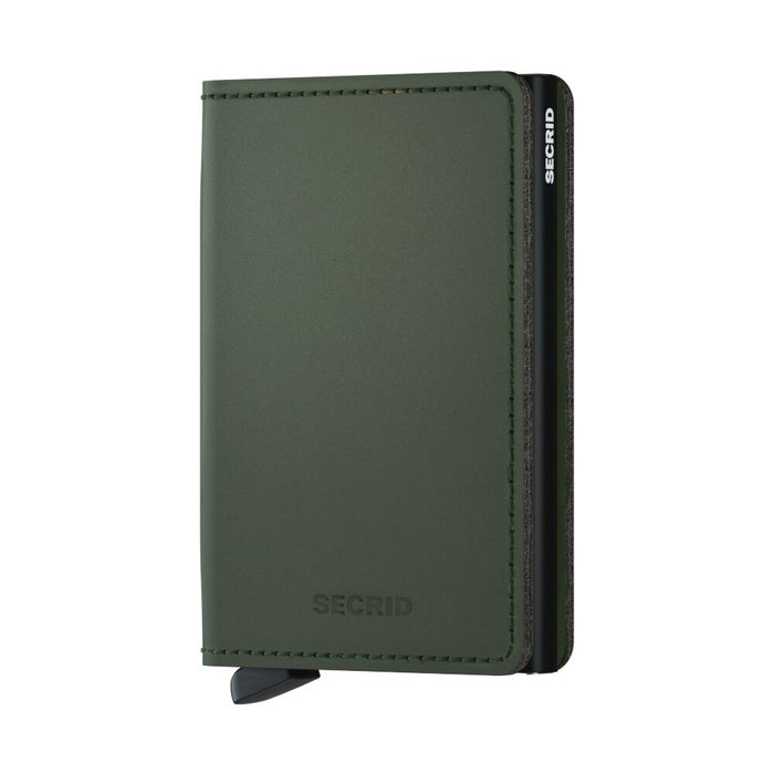 Secrid Slim Wallet Matte Green-Black