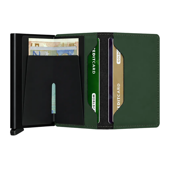 Secrid Slim Wallet Matte Green-Black