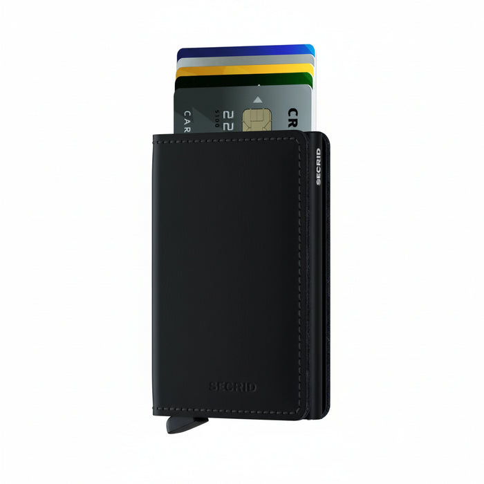 Secrid Slim Wallet Matte Black