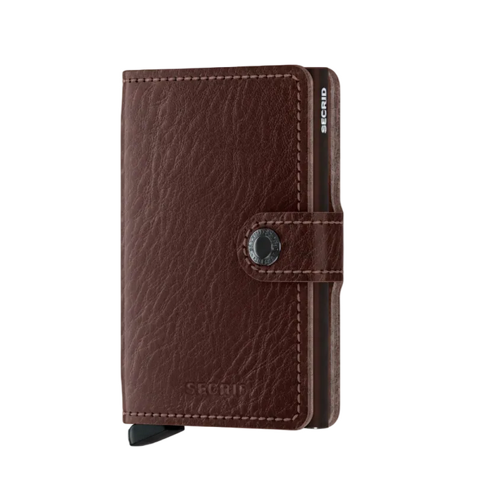 Secrid Mini Wallet Veg Espresso Brown