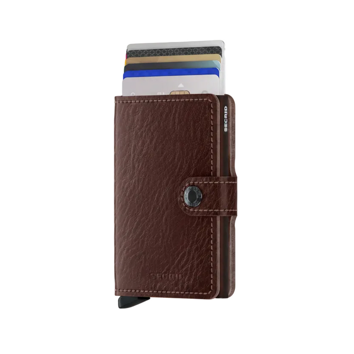 Secrid Mini Wallet Veg Espresso Brown