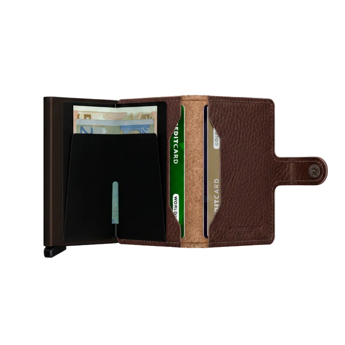 Secrid Mini Wallet Veg Espresso Brown