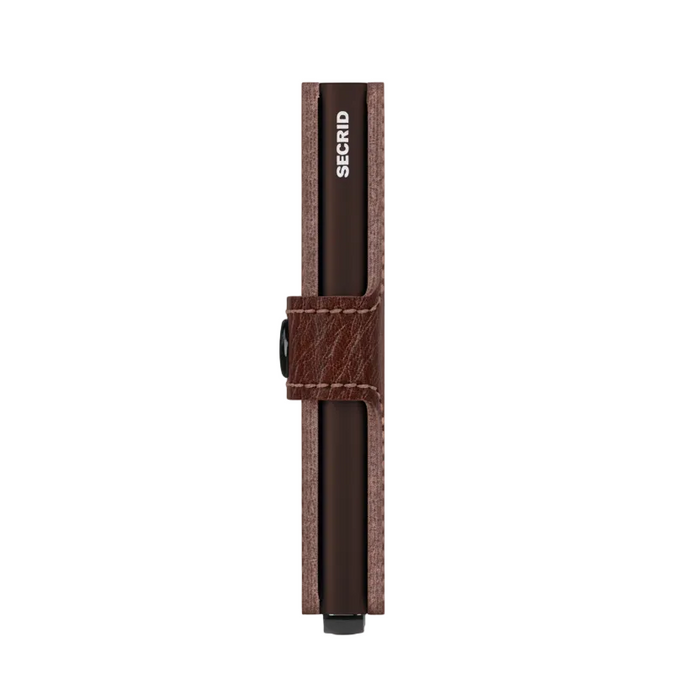 Secrid Mini Wallet Veg Espresso Brown