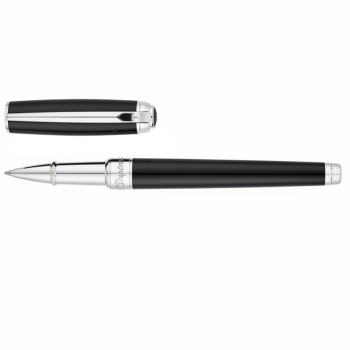 S. T. Dupont Line D Large Rollerball Pen-Black/Palladium