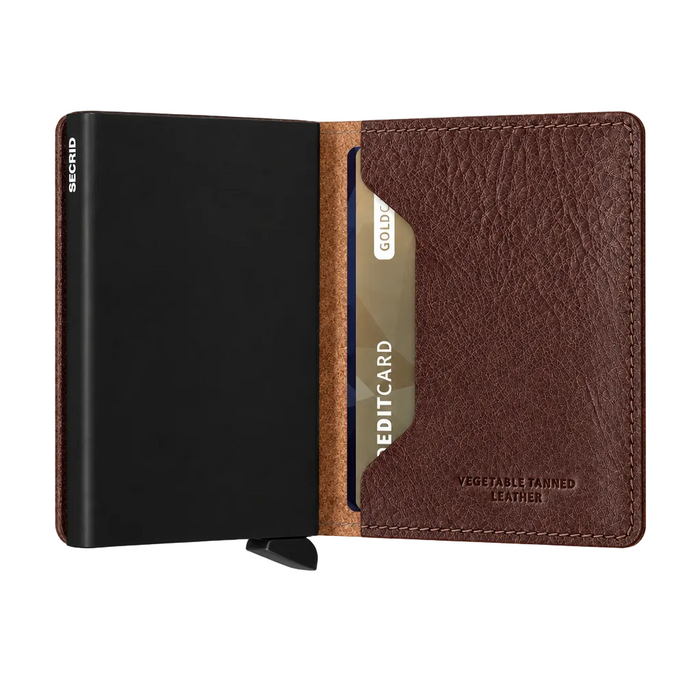 Secrid Slim Wallet Veg Espresso Brown