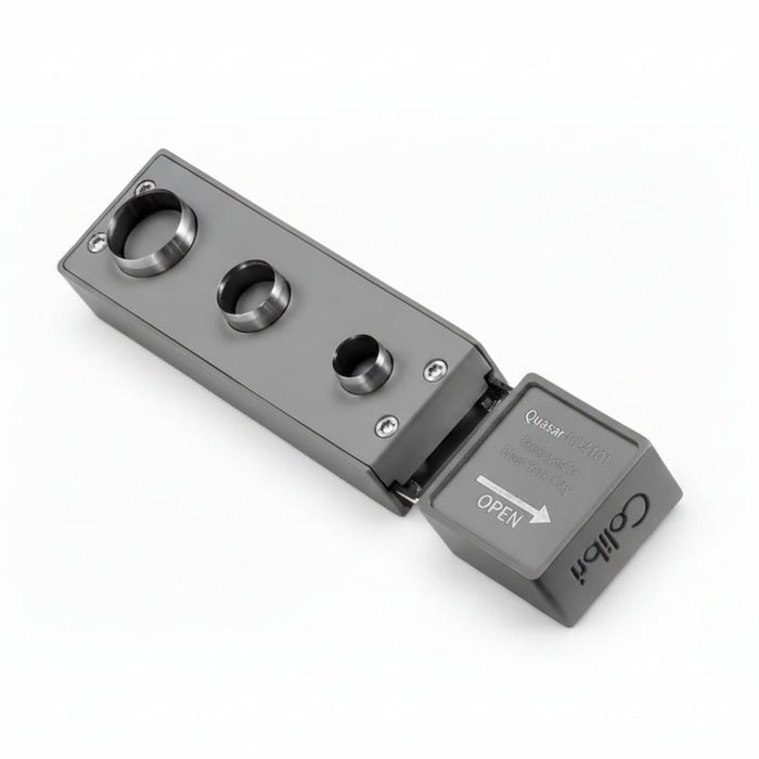 Colibri Quasar Cigar Punch Cutter-Charcoal