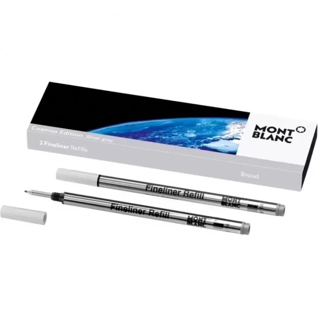 Montblanc Fineliner Refills Broad-Silver Grey Cosmos Edition