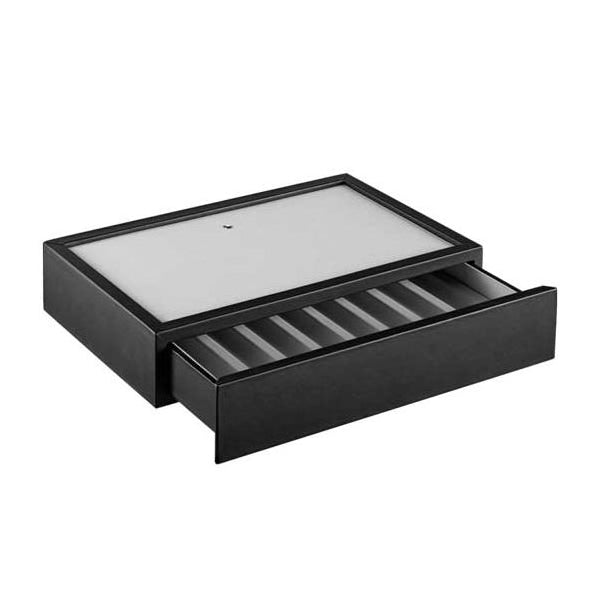 Montblanc Leather 8-Pen Stackable Module-Black