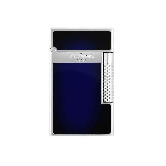 S.T. Dupont Le Grand Lighter-Blue Lacquer & Palladium