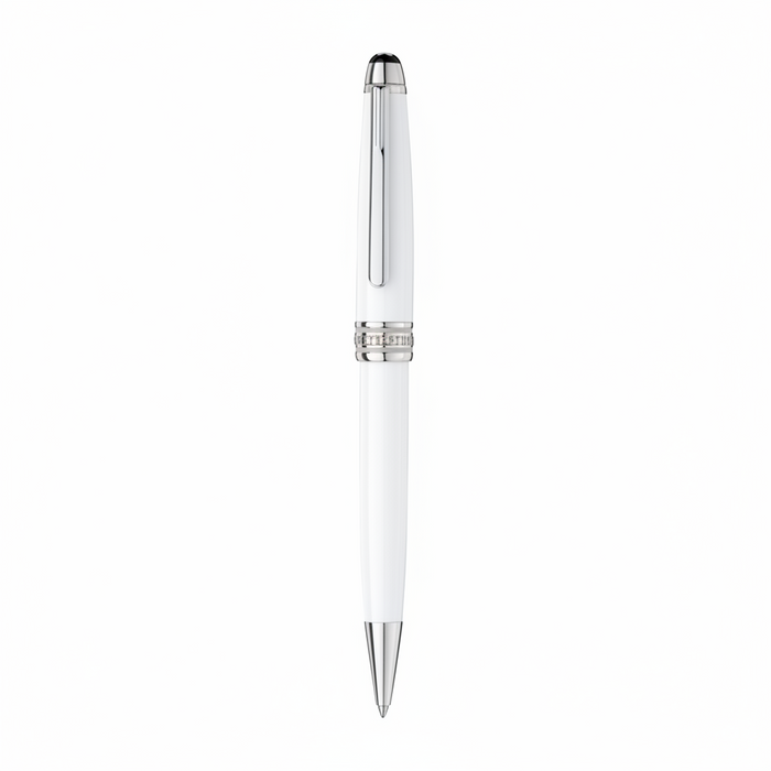 Montblanc Meisterstück 164 White Solitaire Classique Ballpoint Pen