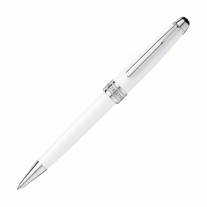 Montblanc Meisterstück 164 White Solitaire Classique Ballpoint Pen