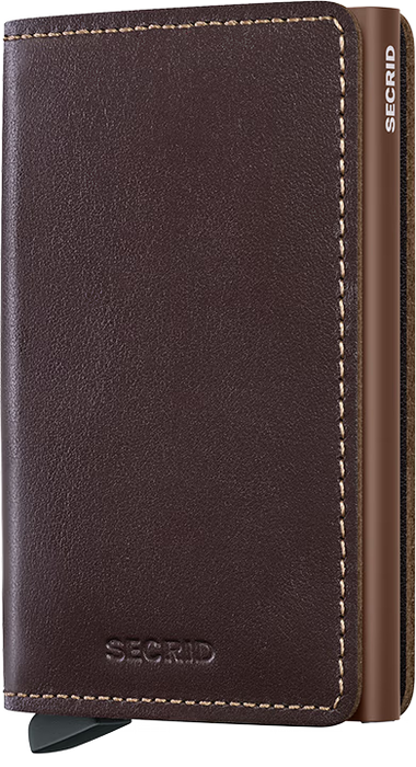 Secrid Slim Wallet Original Chocolate