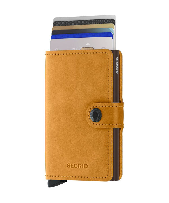 Secrid Mini Wallet Vintage Ochre