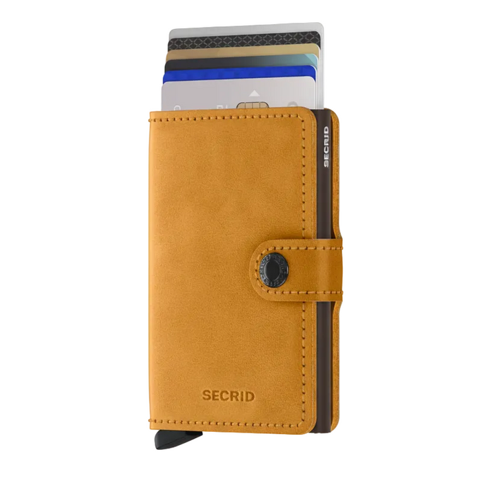 Secrid Mini Wallet Vintage Ochre