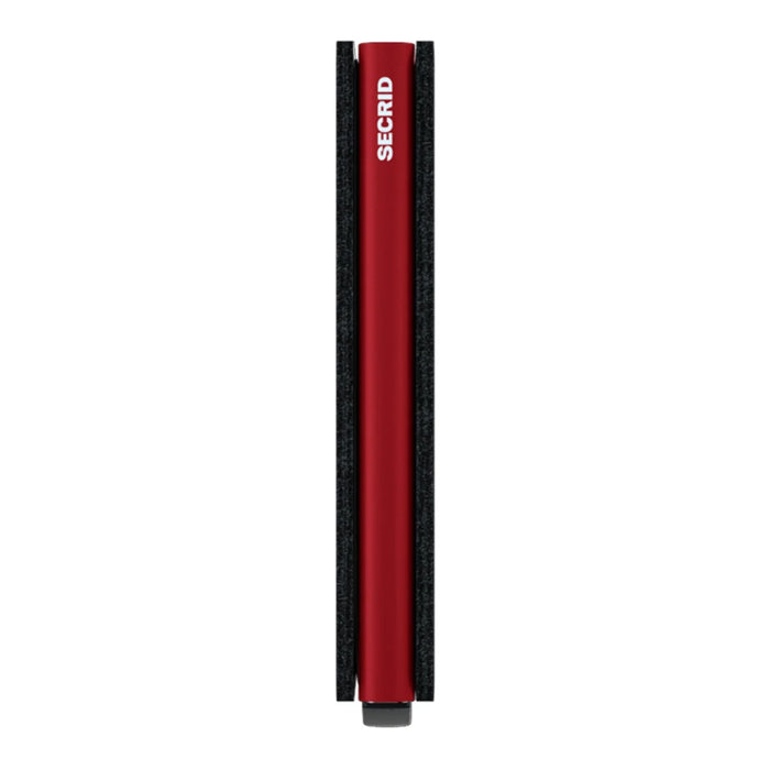 Secrid Slim Wallet Matte Black-Red