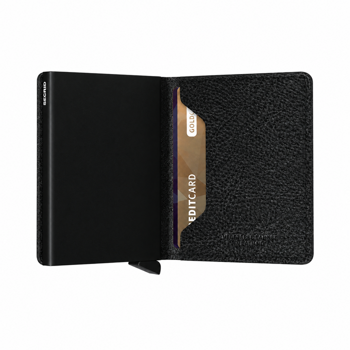 Secrid Slim Wallet Veg Black
