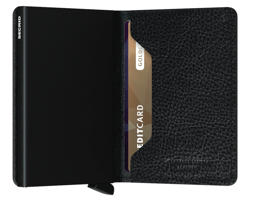 Secrid Slim Wallet Veg Black