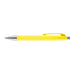 A bright yellow Caran d'Ache 888 Infinite retractable ballpoint  pen with metal fittings and flexible clip. Ident No. Caran d'Ache 888.240