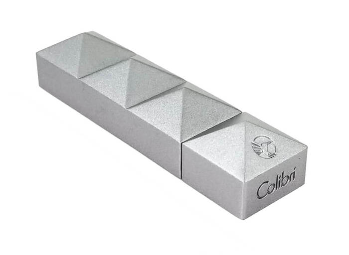 Colibri Quasar Cigar Punch Cutter-Silver