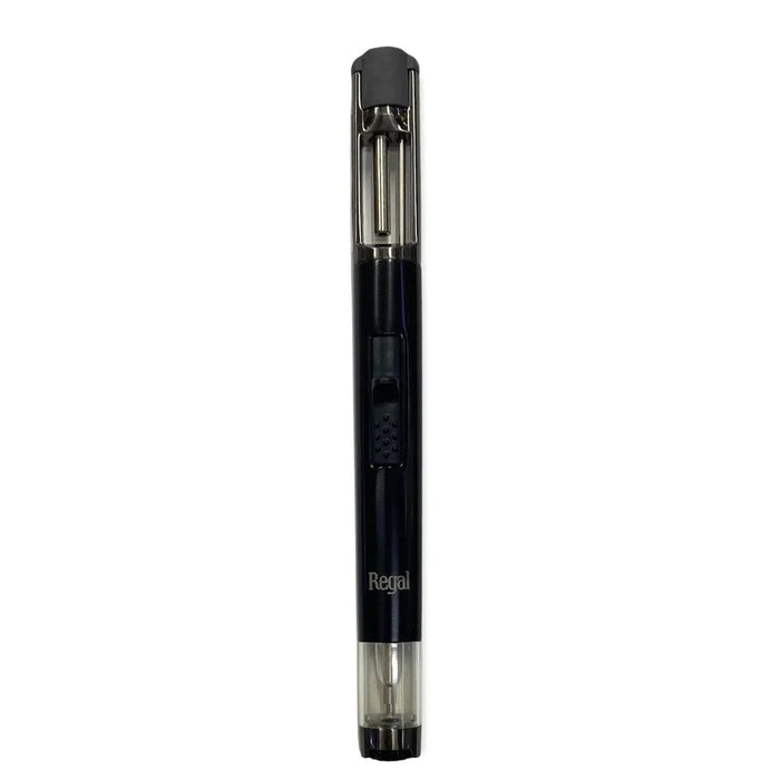 Regal Single Flame Stick Torch Lighter-Black