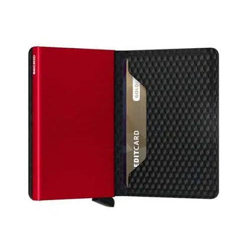 Secrid Slimwallet Cubic Black-Red