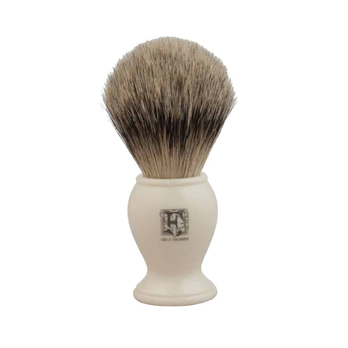 Geo. F. Trumper Shave Brush PB2 Super Badger-Ivory