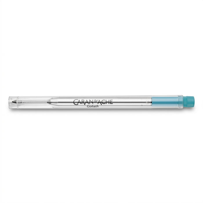 Caran d'Ache Goliath Ballpoint Refill-Turquoise
