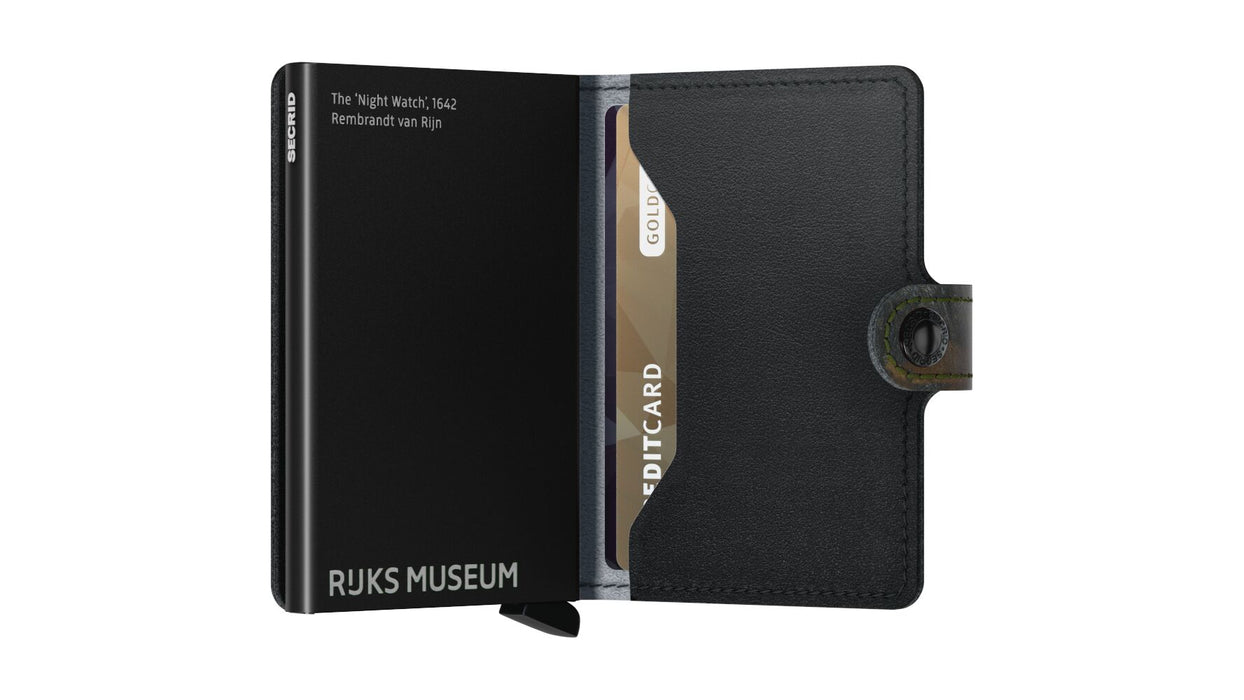 Secrid Mini Wallet Art: Night Watch by Rembrandt van Rijn -Rijksmuseum