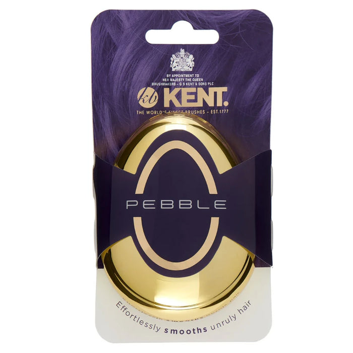Kent PG Pebble Detangling Brush in Gold