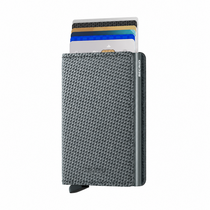 Secrid Slim Wallet Carbon Cool Grey