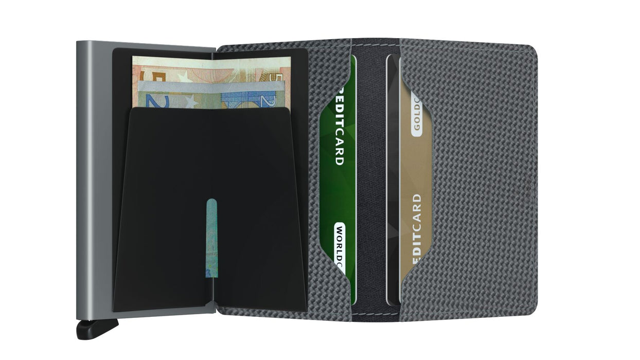 Secrid Slim Wallet Carbon Cool Grey