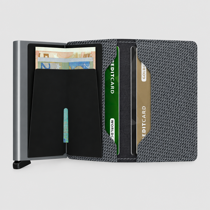 Secrid Slim Wallet Carbon Cool Grey
