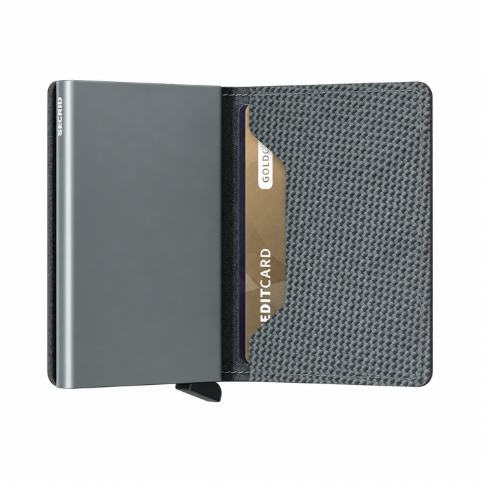 Secrid Slim Wallet Carbon Cool Grey