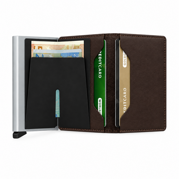 Secrid Slim Wallet Original Dark Brown