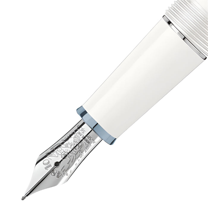 Montblanc Meisterstück 145 Glacier Classique Fountain Pen White